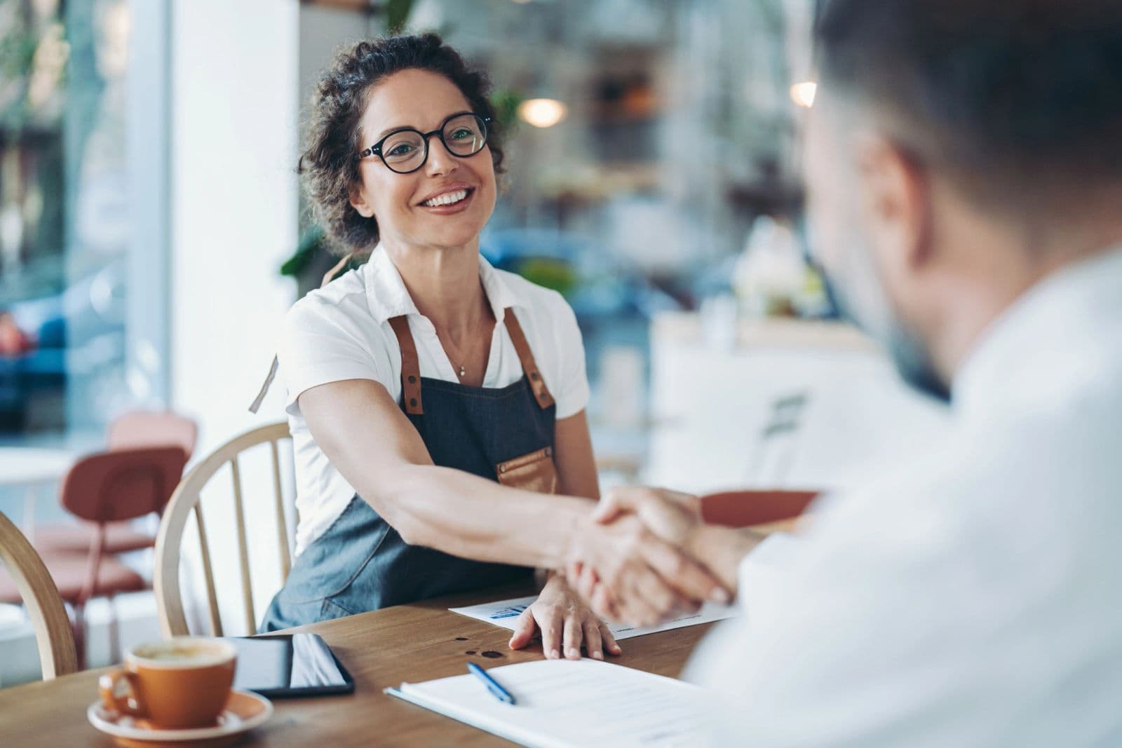 Business professionals representing business owner insurance