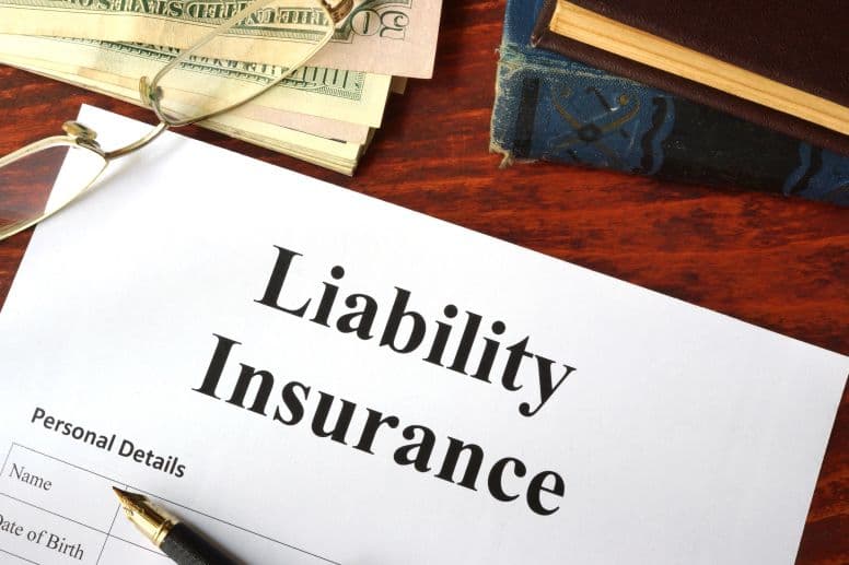 Business professionals representing general liability insurance